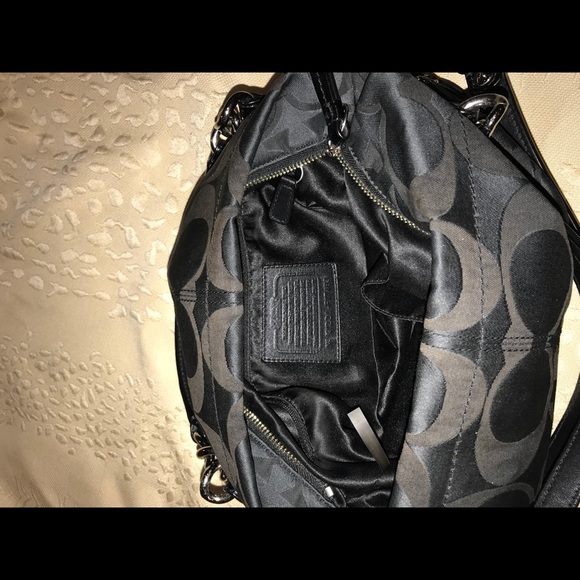 Beautiful Black Coach Purse - Picture 4 of 4